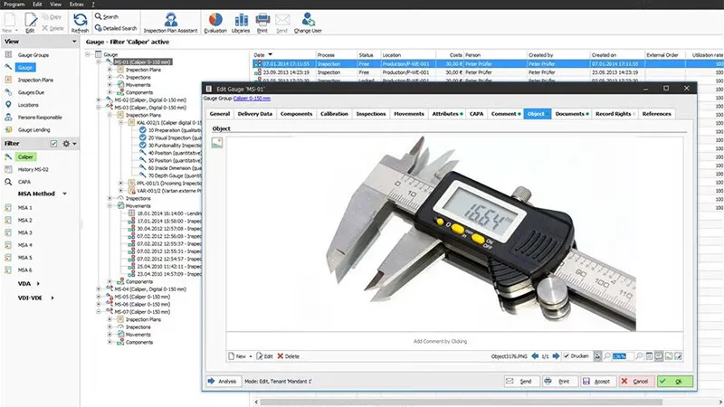 Gauge Management Software